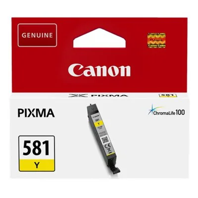 Original OEM Ink Cartridge Canon CLI-581 Y (2105C001) (Yellow)