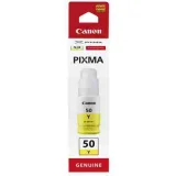 Original OEM Ink Cartridge Canon GI-50 Y (3405C001) (Yellow) for Canon Pixma GM2050