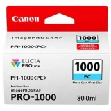 Original OEM Ink Cartridge Canon PFI-1000PC (0550C001) (Cyan Photo) for Canon imageProGRAF Pro-1000