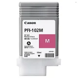 Original OEM Ink Cartridge Canon PFI-102M (CF0897B001A) (Magenta) for Canon imagePROGRAF LP-17