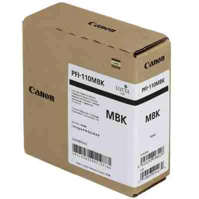 Original OEM Ink Cartridge Canon PFI-110MBK (2363C001) (Matte black)