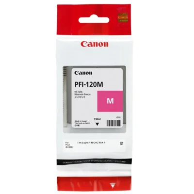 Original OEM Ink Cartridge Canon PFI-120M (2887C001) (Magenta)