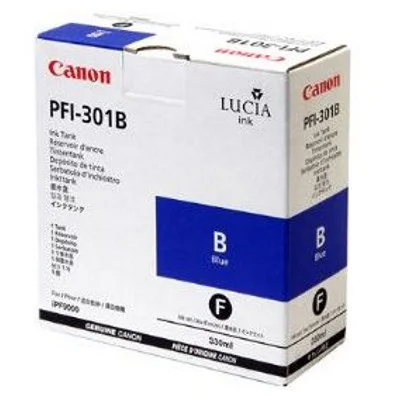 Original OEM Ink Cartridge Canon PFI-301B (1494B001) (Blue)