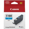 Original OEM Ink Cartridge Canon PFI-5100 C (6953C001) (Cyan)