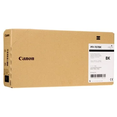 Original OEM Ink Cartridge Canon PFI-707BK (9821B001) (Black)