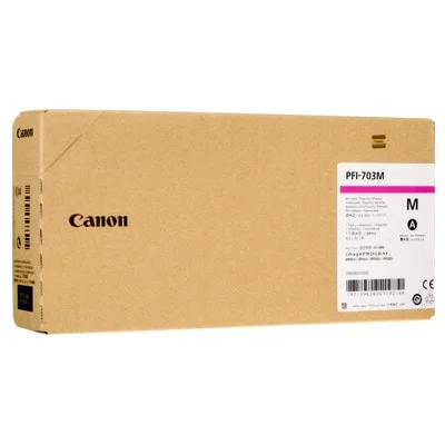 Original OEM Ink Cartridge Canon PFI-707M (9823B001) (Magenta)