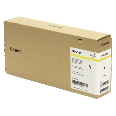 Original OEM Ink Cartridge Canon PFI-710Y (2357C001) (Yellow)