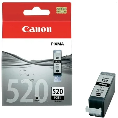 Original OEM Ink Cartridge Canon PGI-520 BK (2932B001) (Black)