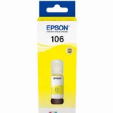 Original OEM Ink Cartridge Epson 106 (C13T00R440) (Yellow) for Epson EcoTank L7180