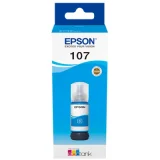 Original OEM Ink Cartridge Epson 107 (C13T09B240) (Cyan) for Epson EcoTank ET-18100