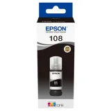 Original OEM Ink Cartridge Epson 108 (C13T09C14A) (Black) for Epson EcoTank L18050