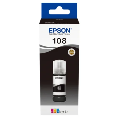 Original OEM Ink Cartridge Epson 108 (C13T09C14A) (Black)