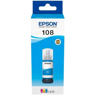 Original OEM Ink Cartridge Epson 108 (C13T09C24A) (Cyan)