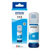 Original OEM Ink Cartridge Epson 113 (C13T06B240) (Cyan) for Epson EcoTank ET-5170