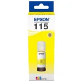 Original OEM Ink Cartridge Epson 115 (C13T07D44A) (Yellow) for Epson EcoTank L8180