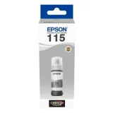 Original OEM Ink Cartridge Epson 115 (C13T07D54A) (Gray) for Epson EcoTank L8180