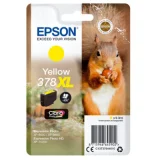 Original OEM Ink Cartridge Epson 378 XL (C13T37944010) (Yellow) for Epson Expression Photo HD XP-15000
