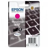 Original OEM Ink Cartridge Epson 407 (C13T07U340) (Magenta) for Epson WorkForce Pro WF-4745DTWF