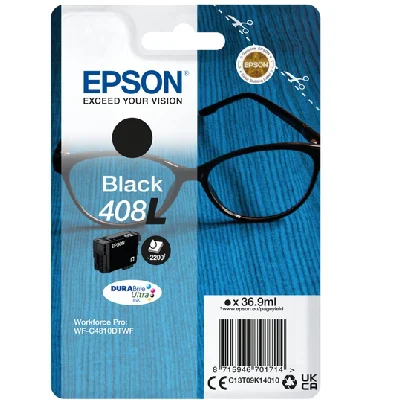 Original OEM Ink Cartridge Epson 408 L (C13T09K14010) (Black)