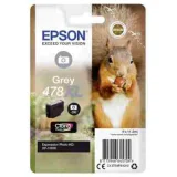 Original OEM Ink Cartridge Epson 478 XL (C13T04F64010) (Gray) for Epson Expression Photo HD XP-15000