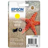 Original OEM Ink Cartridge Epson 603 (C13T03U44020) (Yellow) for Epson Expression Home XP-2100