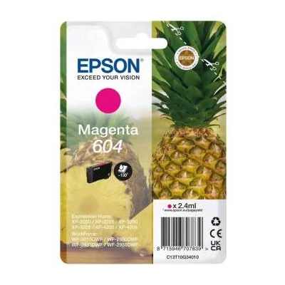 Original OEM Ink Cartridge Epson 604 (C13T10G34010) (Magenta)