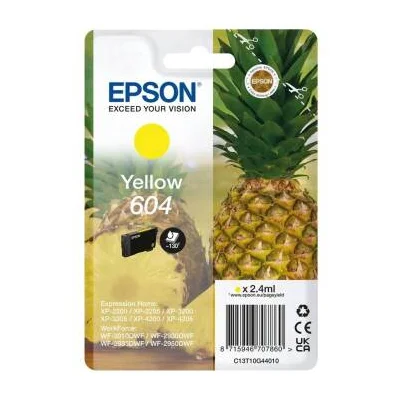 Original OEM Ink Cartridge Epson 604 (C13T10G44010) (Yellow)