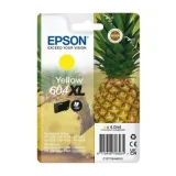 Original OEM Ink Cartridge Epson 604 XL (C13T10H44010) (Yellow) for Epson WorkForce WF-2950DWF