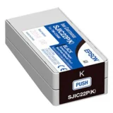 Original OEM Ink Cartridge Epson SJIC22P K (C33S020601) (Black)