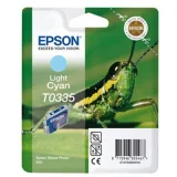 Original OEM Ink Cartridge Epson T0335 (C13T03354010) (Light cyan) for Epson Stylus Photo 950