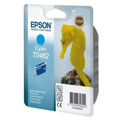 Original OEM Ink Cartridge Epson T0482 (C13T04824010) (Cyan)