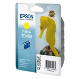 Original OEM Ink Cartridge Epson T0484 (C13T04844010) (Yellow) for Epson Stylus Photo R340
