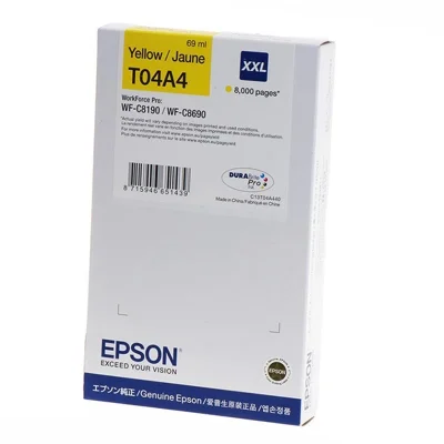 Original OEM Ink Cartridge Epson T04A4 XXL (C13T04A440) (Yellow)