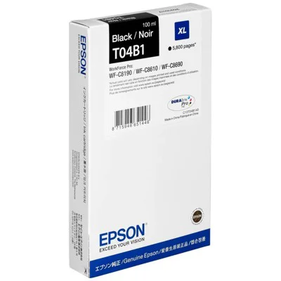 Original OEM Ink Cartridge Epson T04B1 XL (C13T04B140) (Black)