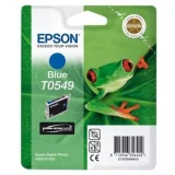 Original OEM Ink Cartridge Epson T0549 (T0549) (Blue) for Epson Stylus Photo R800