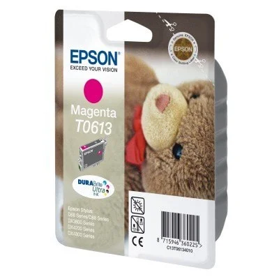 Original OEM Ink Cartridge Epson T0613 (C13T06134010) (Magenta)