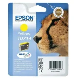 Original OEM Ink Cartridge Epson T0714 (C13T07144010) (Yellow)