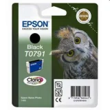 Original OEM Ink Cartridge Epson T0791 (C13T07914010) (Black) for Epson Stylus Photo 1500W