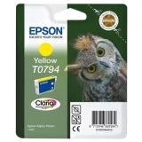 Original OEM Ink Cartridge Epson T0794 (C13T07944010) (Yellow) for Epson Stylus Photo PX650