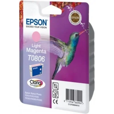 Original OEM Ink Cartridge Epson T0806 (C13T08064011) (Light magenta)