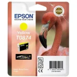 Original OEM Ink Cartridge Epson T0874 (C13T08744010) (Yellow) for Epson Stylus Photo R1900