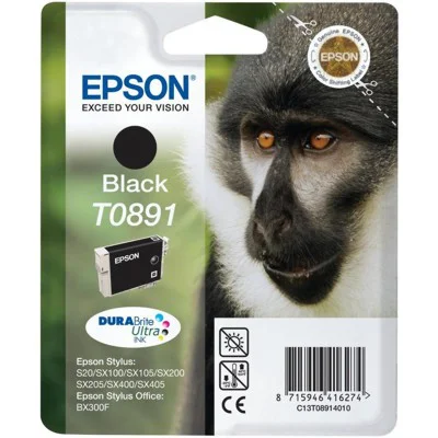 Original OEM Ink Cartridge Epson T0891 (C13T08914011) (Black)