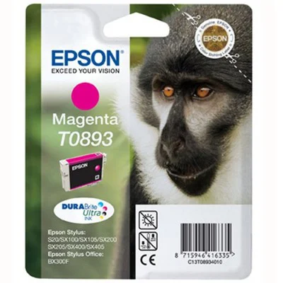 Original OEM Ink Cartridge Epson T0893 (C13T08934011) (Magenta)