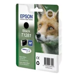 Original OEM Ink Cartridge Epson T1281 (C13T12814010) (Black) for Epson Stylus Office BX305 FW