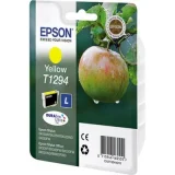 Original OEM Ink Cartridge Epson T1294 (C13T12944010) (Yellow) for Epson Stylus SX535 WD