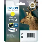 Original OEM Ink Cartridge Epson T1304 (C13T13044010) (Yellow) for Epson Stylus Office BX535 WD