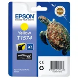 Original OEM Ink Cartridge Epson T1574 (C13T15744010) (Yellow) for Epson Stylus Photo R3000