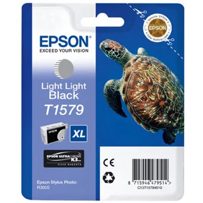 Original OEM Ink Cartridge Epson T1579 (C13T15794010) (Light light black)