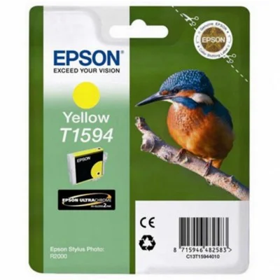 Original OEM Ink Cartridge Epson T1594 (T15944010) (Yellow)