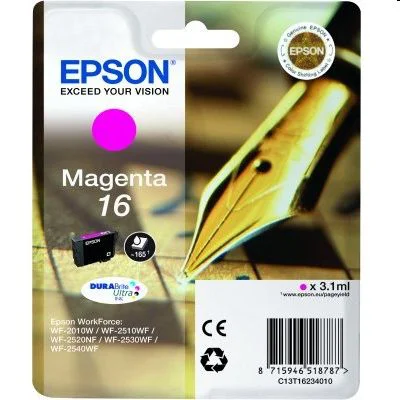 Original OEM Ink Cartridge Epson T1623 (C13T16234010) (Magenta)